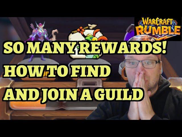 You Should Join a Guild NOW! The Complete Guide to Guilds in Warcraft Rumble