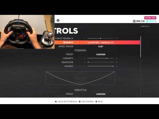 Best wheel settings for The Crew 2 (2020) | Logitech g29+ TH8A-Driving