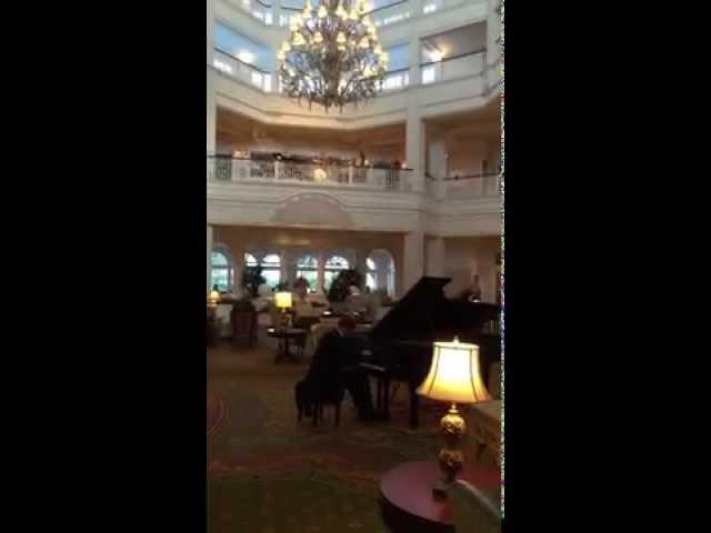 The lobby of Disney's Grand Floridian Resort and Spa