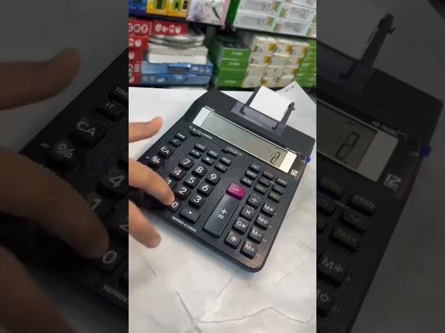 #shorts Casio Printing calculator #tech #unboxing #viral #trending #newgadgets #foryou #casio