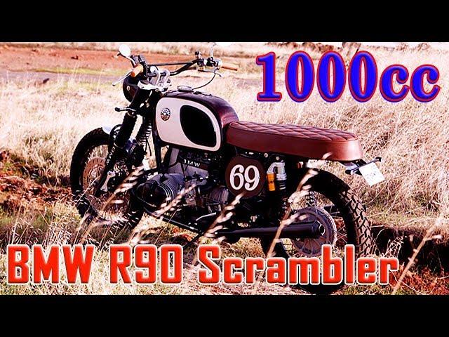 BMW R90 Scrambler Modified Boxer Metal || OTOMODIEF TV