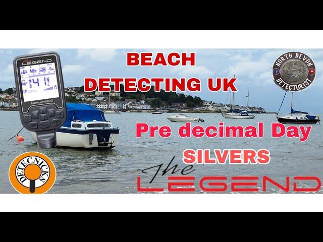 BEACH METAL DETECTING UK - NOKTA LEGEND - SILVER - PRE DECIMALS - @detecnicksmetaldetectors2984