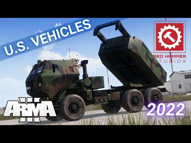 Arma 3 Mods - Red Hammer Studios (RHS) | U.S. Armed Forces ALL VEHICLES Showcase 2022 [2K]