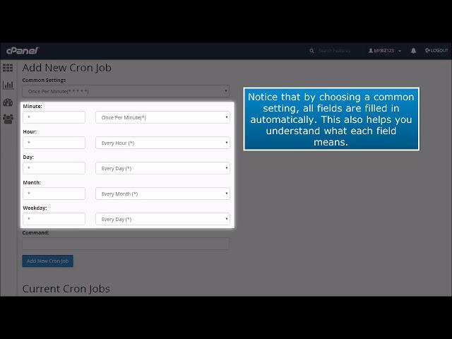 cPanel: How to Setup a Cron Job