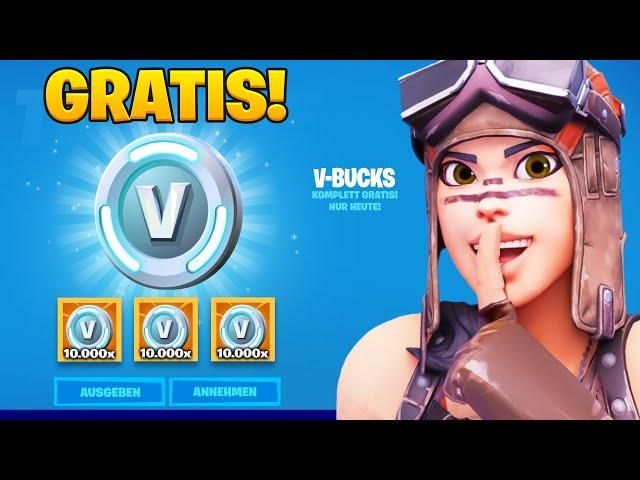 5 WEGE um *GRATIS V-BUCKS* in Fortnite zu bekommen! (funktioniert wirklich)