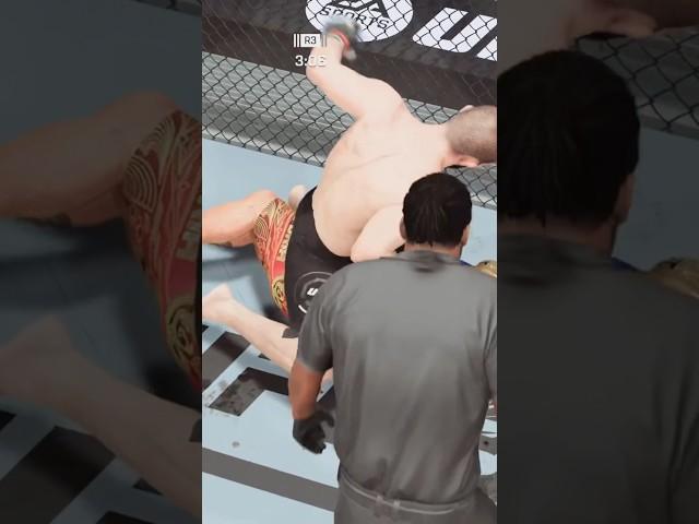 Prime Khabib vs Ilia Topuria - TKO #ufc #mma #gaming #games #ufcgym #tko #groundandpound