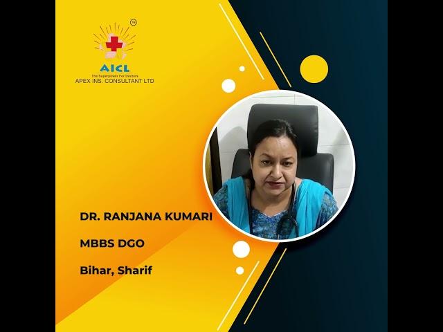 Appreciation by DR RANJANA KUMARI  (MBBS, DGO) from BIHAR SHARIF