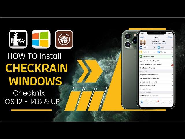 Install Checkra1n for Windows Jailbreak iOS 14.8 / 15 Checkn1x/Bootra1n | Download Checkra1n Windows