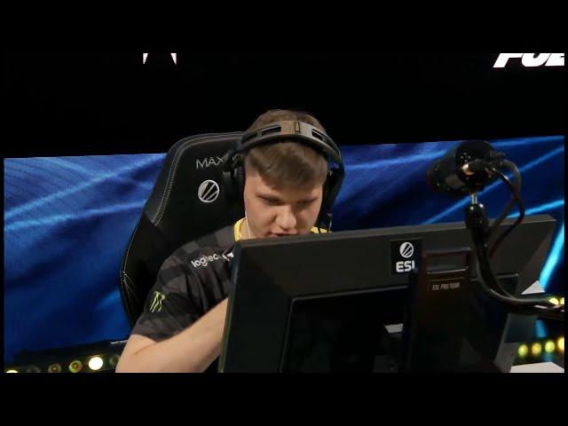 s1mple 1v4 Clutch dust 2 | IEM KATOWICE 2020 | Navi vs Team LIQUID