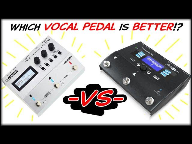 VE-500 Vs Voicelive Play Acoustic (Vocal pedals)