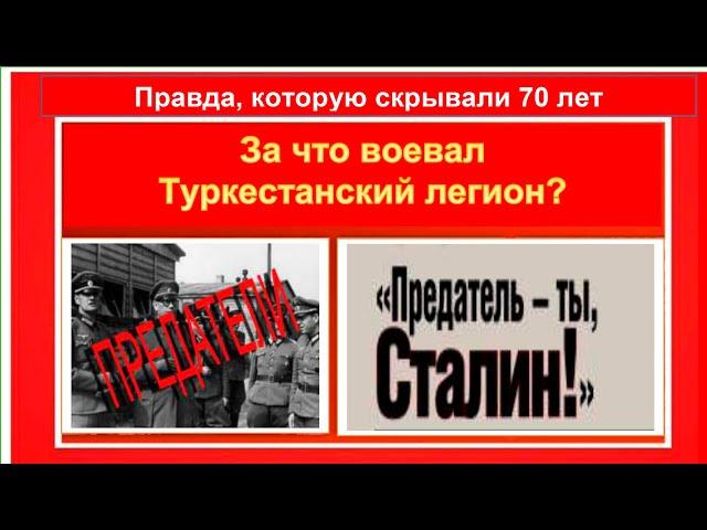 ВОЕННАЯ ТАЙНА СССР № 6. ТУРКЕСТАНСКИЙ ЛЕГИОН — предатели или тюркская армия? Содержание