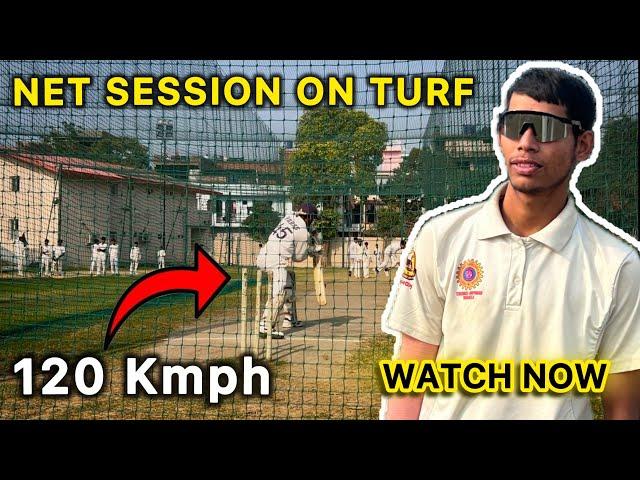 New Red Ball Batting Session | Playing Medium Pacers with Proper Technique