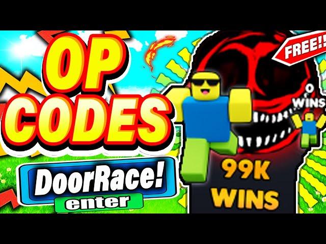 ALL *NEW* WORKING CODES FOR DOORS RACE CLICKER 2022! ROBLOX DOORS RACE CLICKER CODES