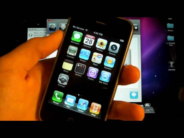 How To Unlock iPhone 3Gs/3G 4.2.1/4.1 Firmware With Ultrasn0w - 5.14.02 & 5.15.04 Mac Version