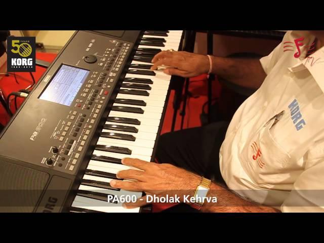 KORG PA-600 - Demo of Indian Styles