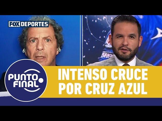  INTENSO CRUCE entre 'Ruso' Brailovsky y Jorge Carlos Mercader por CRUZ AZUL | Punto Final