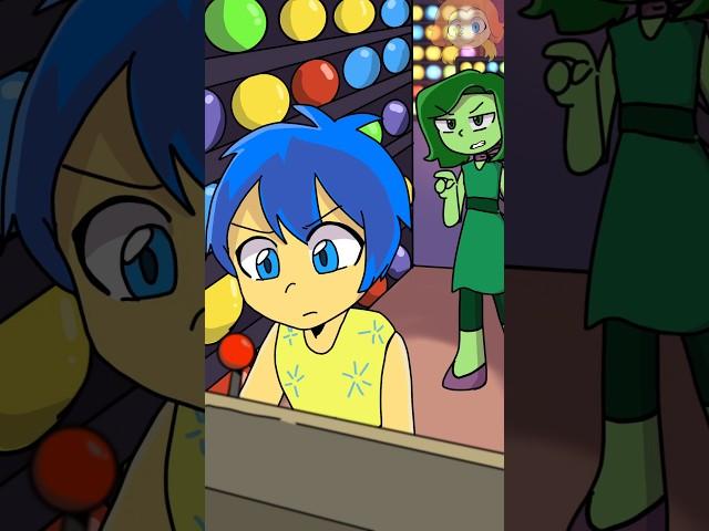 INSIDE OUT 2// Joy Dont Trust Her Friends  #insideout2 #animation #anxiety