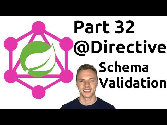 Spring Boot GraphQL Tutorial #32 – Schema Directive Validation