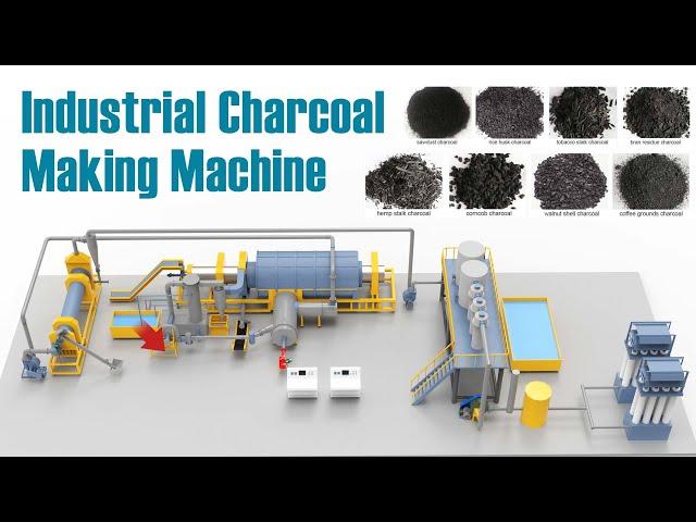 The method is incredible - charcoal making technology from China