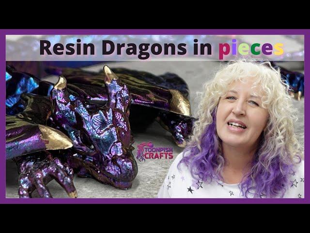 Customise YOUR dragon from this resin mould