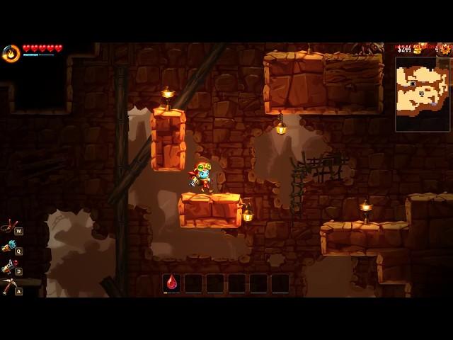 SteamWorld Dig 2 Прохождение Взрывной станции 100%