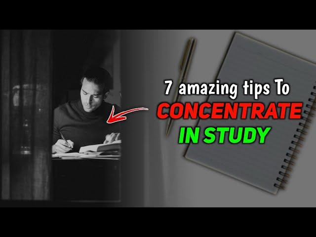 How To Concentrate On Studies | How To Focus On Studying  | M A B Farhan