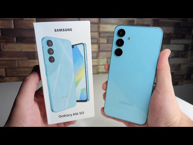 Samsung Galaxy A16 5G Unboxing & First Impressions!