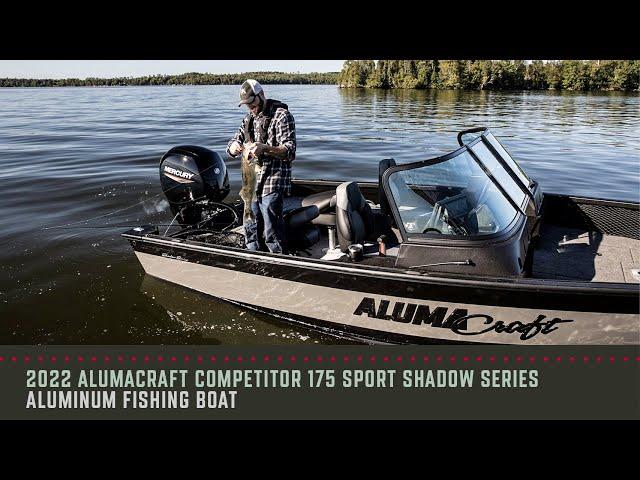 2022 Alumacraft Competitor 175 Sport Shadow Series Aluminum fishing boats