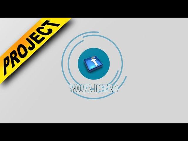 DRAFT ready-made INTRO for video in Sony Vegas. Sony Vegas Pro video editing lessons