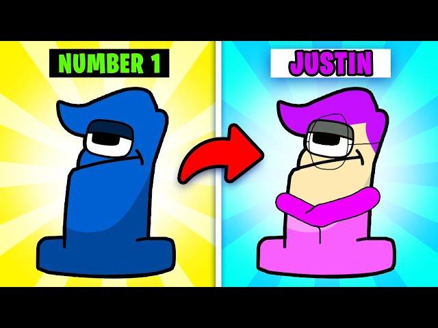 ALPHABET LORE BUT EVERYONE TRANSFORMS! *BOXY BOO, JUSTIN, SONIC, SPONGEBOB*  (LANKYBOX ANIMATION)