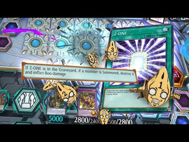 Beware! The Z-ONE card in the GY could be your nightmare! Yugioh Master Duel