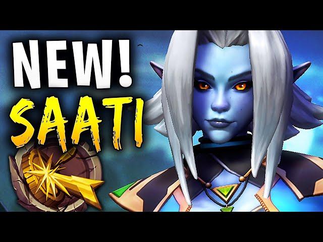 NEW SAATI ULT MORE INSANE COIN! - Paladins Gameplay Build