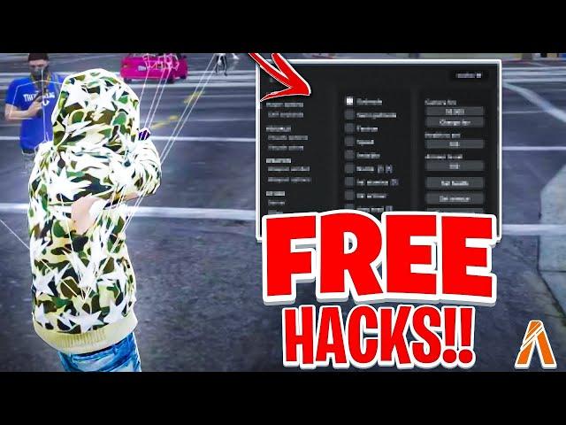 FREE FiveM HACKS! | GTA RP MOD MENU WORKS IN EVERY SERVER 2025! 