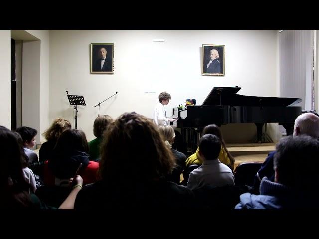 Anna Maria Tsvariani plays David Tsvariani's Prelude Op.13 No.3