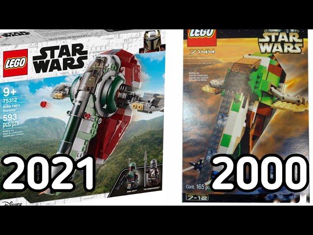 НОВЫЙ РАБ 1 БОБЫ ФЕТТА - ЕРУНДА! (Сравнение Всех Lego Star Wars Slave 1) 75312