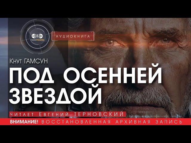 Под осенней звездой - Кнут Гамсун (читает Евгений Терновский) | аудиокнига