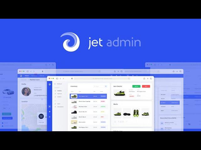 Meet Jet Admin - a No-code Business App Builder