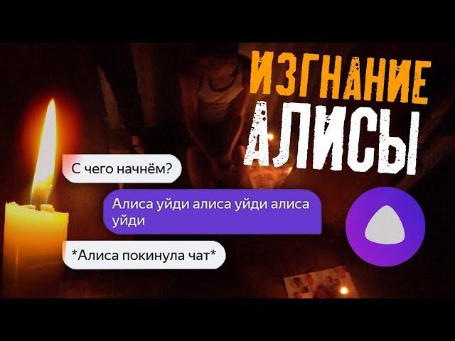 ИЗГНАНИЕ ЯНДЕКС АЛИСЫ! Разговор с АЛИСОЙ! СТРАШНАЯ ПЕРЕПИСКА в 3 ЧАСА НОЧИ / DEP