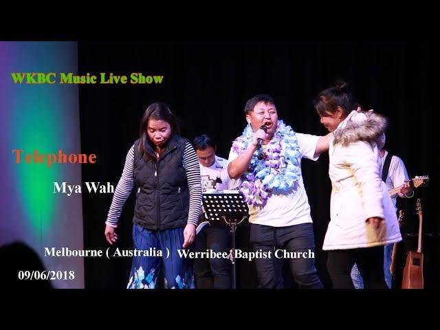 Karen Song  2018 ( WKBC Musiv Live Show - Melbourne ) Telephone By Mya Wah