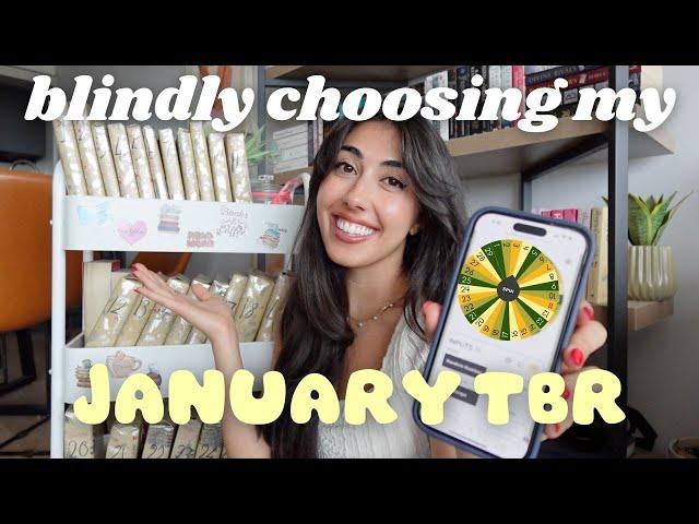 blindly picking my January tbr️ *all the books I want to read in January*