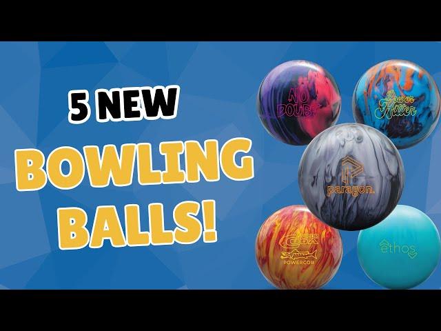 THE PARAGON IS BACK! 5 NEW Brands of Brunswick Bowling Balls Announced!