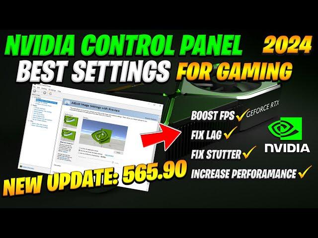 Nvidia Control Panel New update 565.90 (2024 FOR Best Setting Gaming)