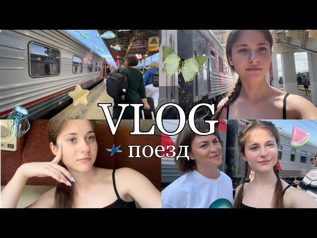 VLOG: едем в поезде на море Адлер 2023