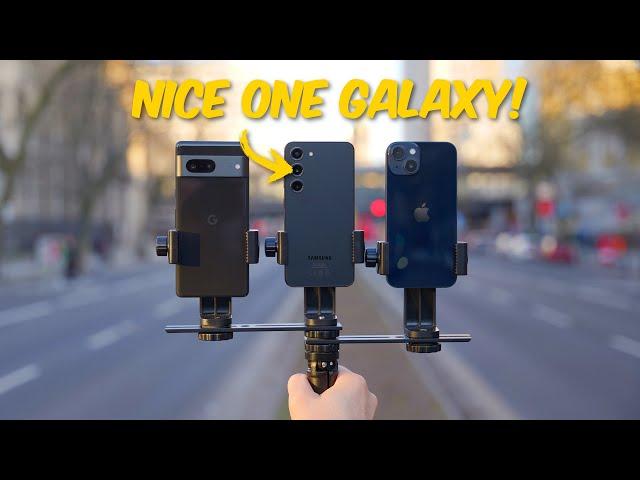 Galaxy S23 vs iPhone 14 vs Pixel 7! Camera Comparison Test! | VERSUS