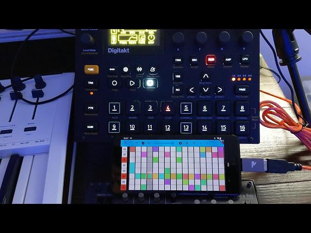 Digidroid + Elektron Digitakt