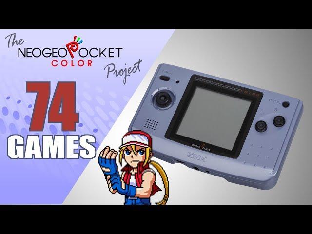 The NeoGeo Pocket Color Project - All 74 NGPC Games (US/EU/JP)