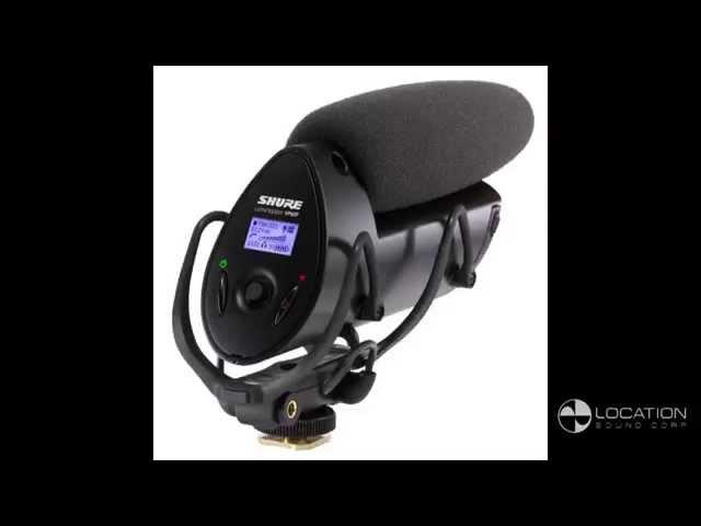 Location Sound | New Product Showcase: Shure VP83F LensHopper Camera Mount Microphone