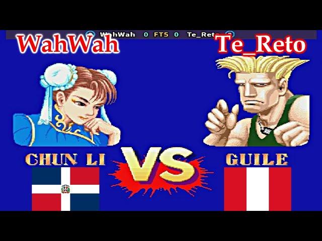 Street Fighter II': Champion Edition - WahWah vs Te_Reto FT5