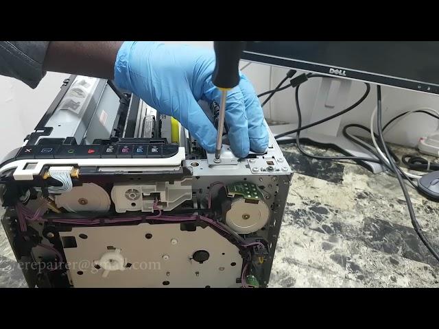 Hp Laserjet CP1025 Fuser Assembley Removing