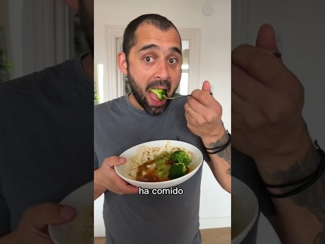 lo que mi marido vegano come en un día #vegan #shorts #recetas